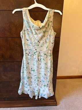 The Limited bird dress cowl neck size 0